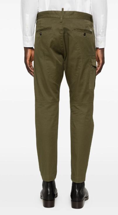 26SS 디스퀘어드2 스트레이트 팬츠 S74KB1128S39021 703 PALMA GREEN - DSQUARED2