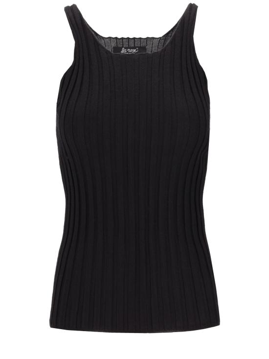 25SS 라 로즈 스웨터 MG203 30060 BLACK