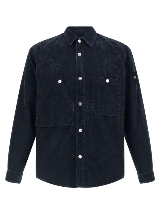 25FW 스톤 아일랜드 긴팔 셔츠 K2S151100008S0J10V0021 Blue