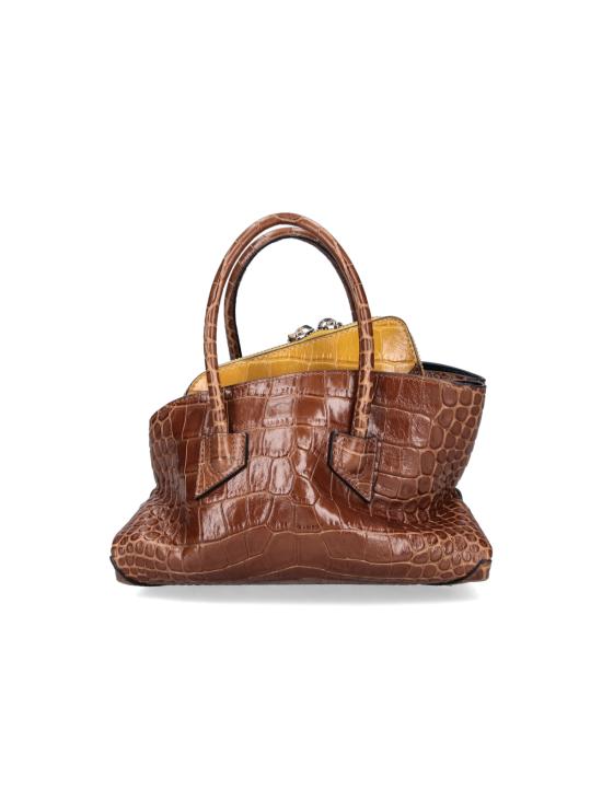 26SS 디 아티코 토트백 260WAH00063 LBT155PR 490 Brown - THE ATTICO