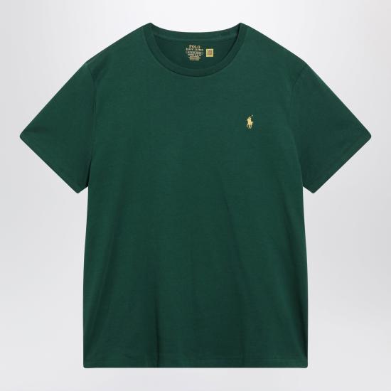 26SS 폴로 랄프로렌 포니로고 자수 반팔 티셔츠 710671438461CO Green