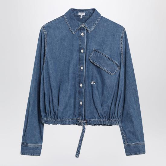 26SS 로에베 셔츠 S540Y1DX14CO Light blue