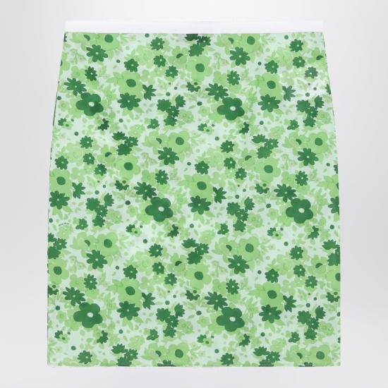 26SS 미우미우 미디 스커트 MG2636OOO19EX Green - MIU MIU