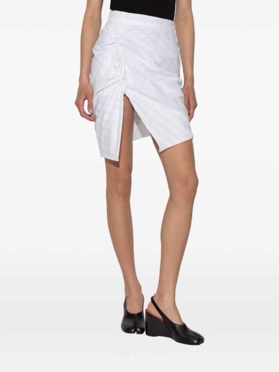 26SS 비비안웨스트우드 미디 스커트 1K010025 W01ET A211 White - VIVIENNE WESTWOOD
