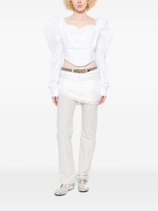 26SS 비비안웨스트우드 블라우스 1503003G W01ET A211 White - VIVIENNE WESTWOOD