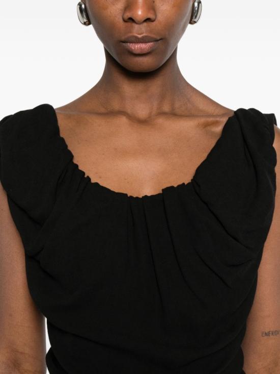 26SS 비비안웨스트우드 롱 원피스 1101039N W01EM N405 Black - VIVIENNE WESTWOOD