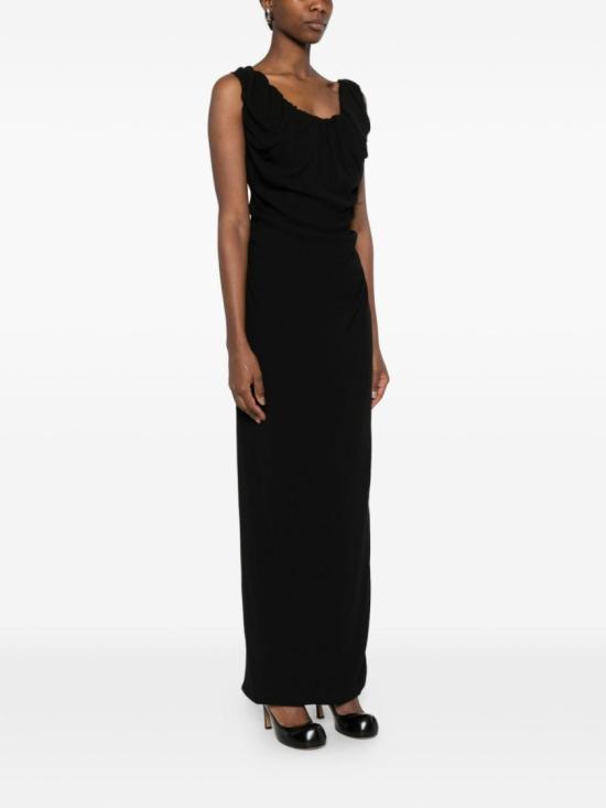 26SS 비비안웨스트우드 롱 원피스 1101039N W01EM N405 Black - VIVIENNE WESTWOOD
