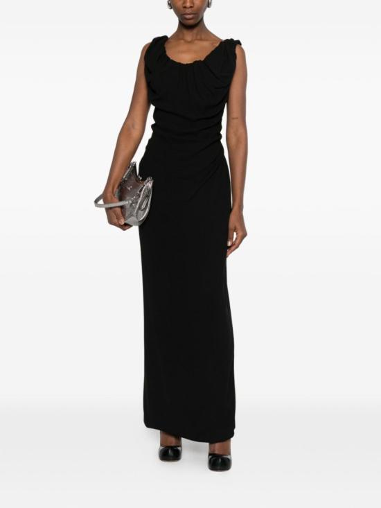 26SS 비비안웨스트우드 롱 원피스 1101039N W01EM N405 Black - VIVIENNE WESTWOOD