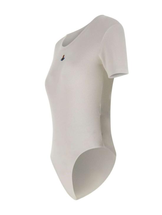 26SS 비비안웨스트우드 바디수트 티셔츠 1G010012 J009C A401 White - VIVIENNE WESTWOOD