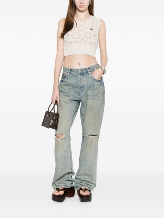26SS 비비안웨스트우드 민소매 티셔츠 1803007R Y004S A408 Neutrals - VIVIENNE WESTWOOD