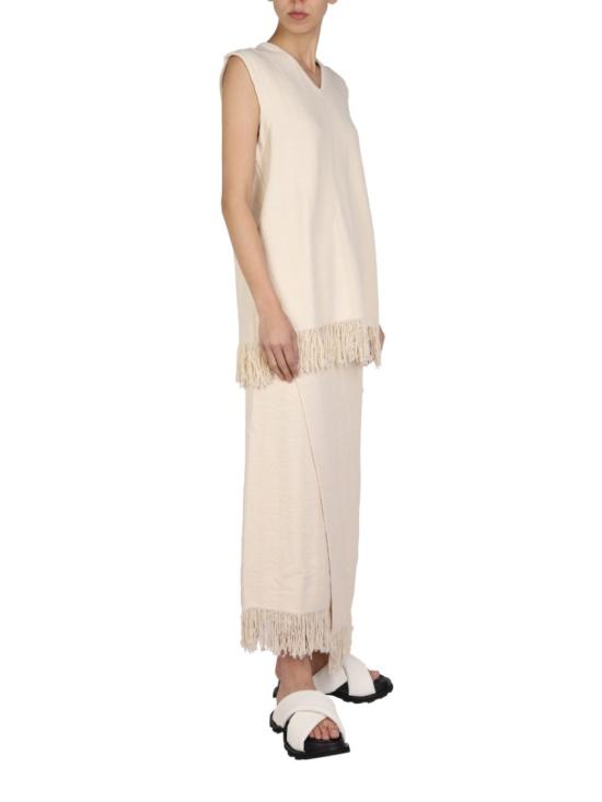 질샌더 민소매 티셔츠 JSWU751313 WUY25208105 Neutrals - JIL SANDER