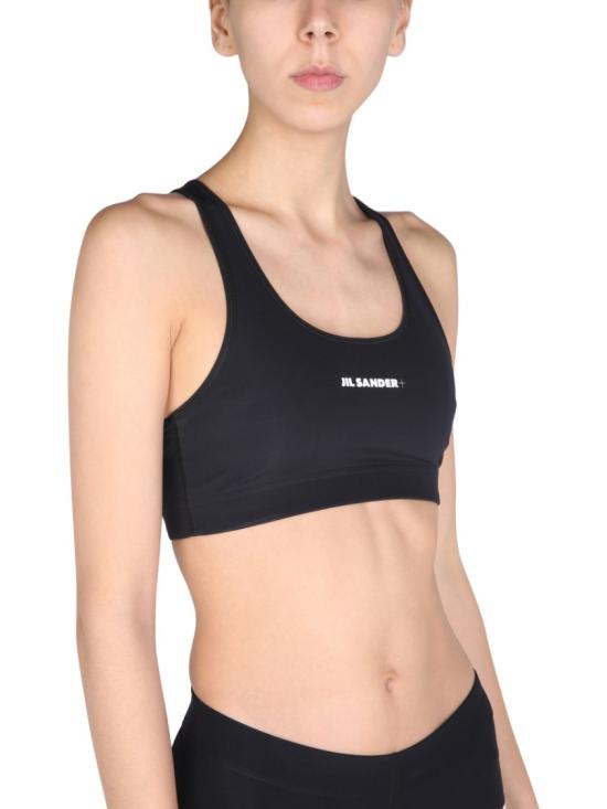  질샌더 트레이닝 티셔츠 JPPU783501 WU478208001 Black - JIL SANDER