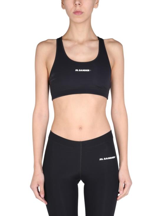  질샌더 트레이닝 티셔츠 JPPU783501 WU478208001 Black