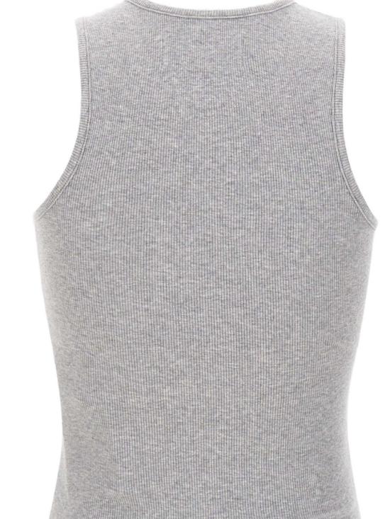 26SS 비비안웨스트우드 민소매 티셔츠 3G01003Z J009C P001 Grey - VIVIENNE WESTWOOD