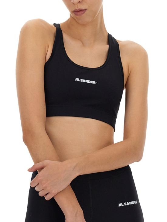  질샌더 트레이닝 티셔츠 J40NC0002 J70029001 Black - JIL SANDER