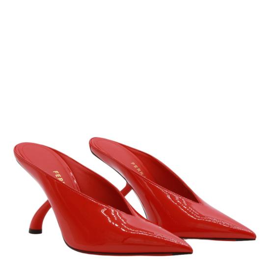 26SS 살바토레 페라가모 뮬/슬리퍼 79273101L592003 Red - SALVATORE FERRAGAMO