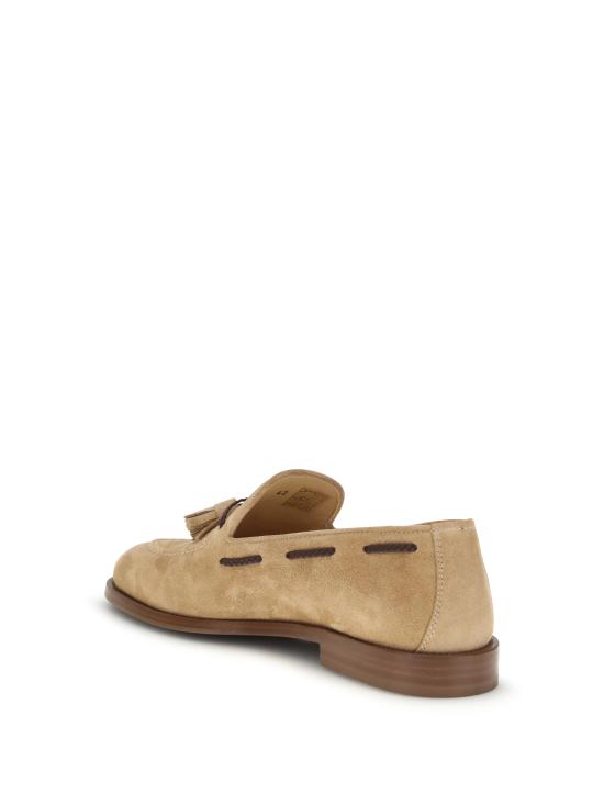 26SS 브루넬로 쿠치넬리 태슬 스웨이드 소프트 로퍼 MZUCCLB744 C7962 BROWN - BRUNELLO CUCINELLI