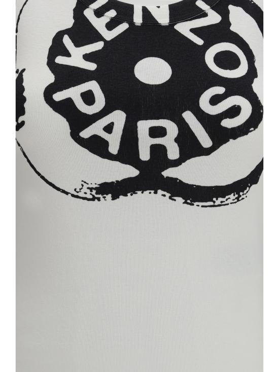 26SS 겐조 반팔 티셔츠 FG52TO2004SJ 01 WHITE - KENZO