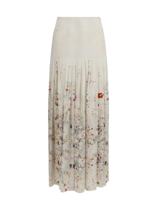 26SS 끄리다 롱 스커트 CALLA WHITE