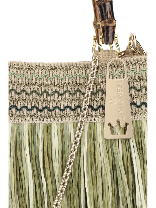 26SS 라밀라네사 토트백 CALLAMV VERDE GREEN - LA MILANESA