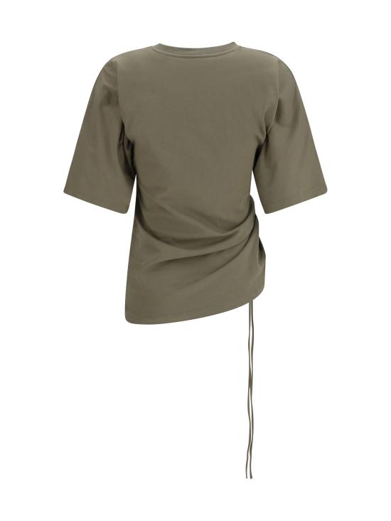 26SS 발망 반팔 티셔츠 GF0EH035BD55 UJA GREEN - BALMAIN