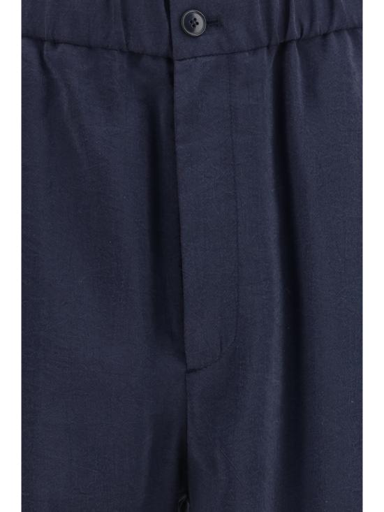 26SS 조르지오 아르마니 스트레이트 팬츠 GM003240TE10081 UB102 BLUE - GIORGIO ARMANI