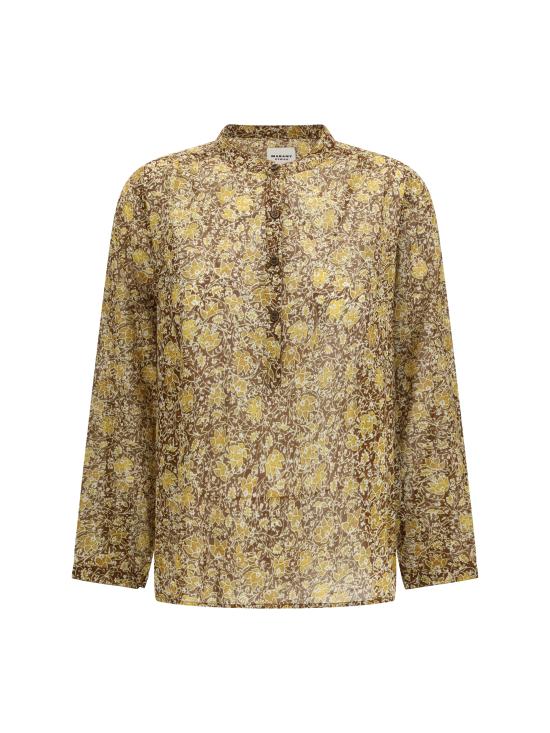 26SS 이자벨마랑에뚜왈 셔츠 HT0029FAD1J14E 67KI KHAKI