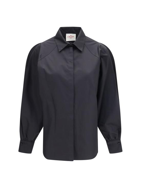 26SS 끄리다 셔츠 MUGHETTO BLACK