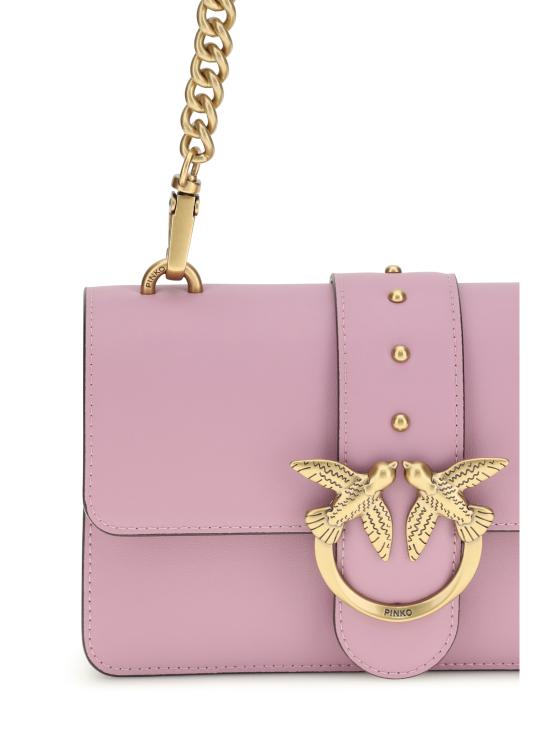 26SS 핑코 숄더백 105856A0F1 LILQ PINK - PINKO