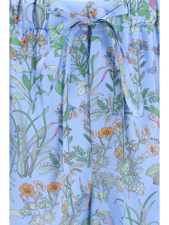 26SS 구찌 숏팬츠 856120ZAULE 4340 LIGHT BLUE - GUCCI