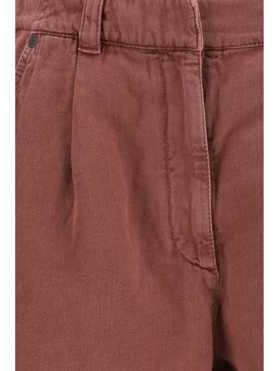 26SS 브루넬로 쿠치넬리 숏팬츠 ML996P5761 C9093 BROWN - BRUNELLO CUCINELLI