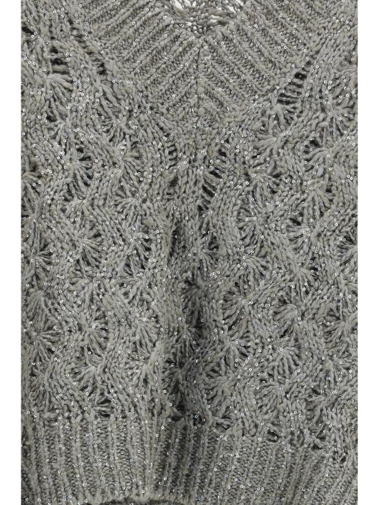 26SS 브루넬로 쿠치넬리 스웨터 MEA371112 C9125 GREEN - BRUNELLO CUCINELLI