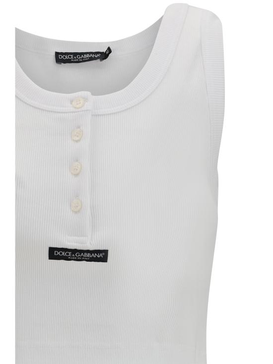 26SS 돌체앤가바나 반팔 티셔츠 F8W42TFU7AV W0800 WHITE - DOLCE & GABBANA