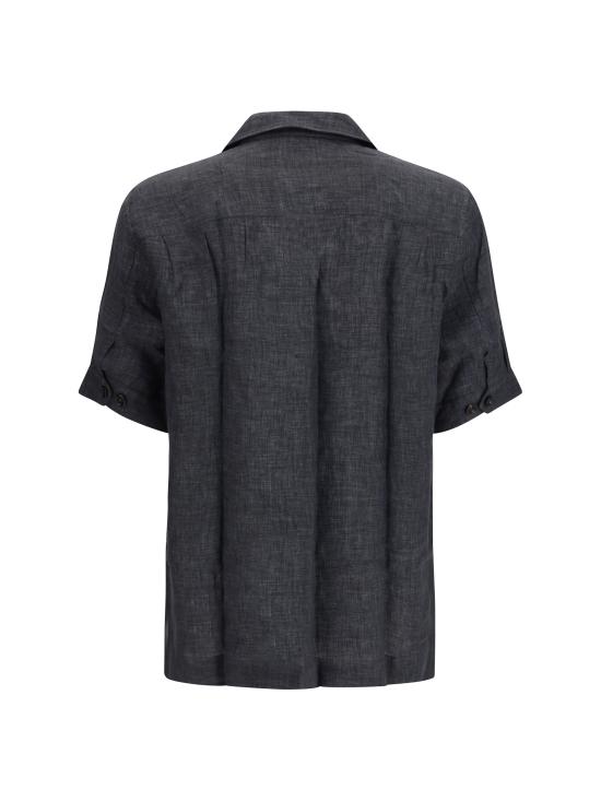 26SS 브루넬로 쿠치넬리 긴팔 셔츠 MF6300619 C046 GREY - BRUNELLO CUCINELLI