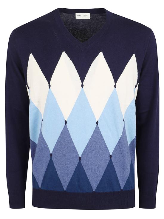 26SS 발렌타인 스웨터 B2P001 14CA8 93535 BLU