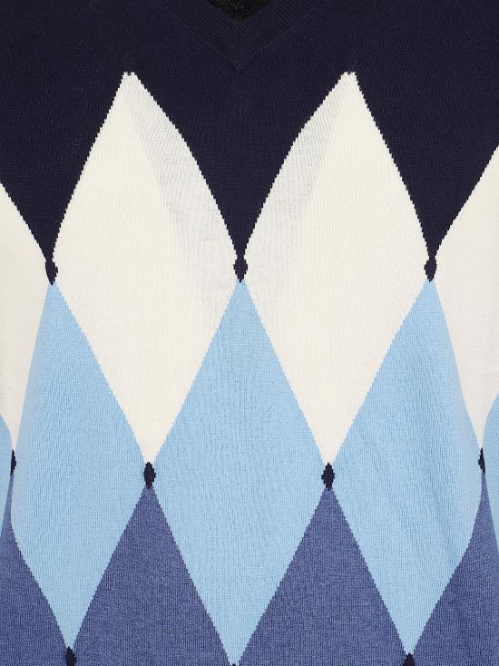 26SS 발렌타인 스웨터 B2P001 14CA8 93535 BLU - BALLANTYNE