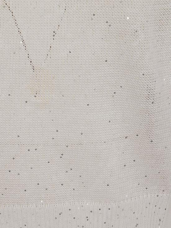 26SS 브루넬로 쿠치넬리 스웨터 MDT746400 C159 BIANCO - BRUNELLO CUCINELLI