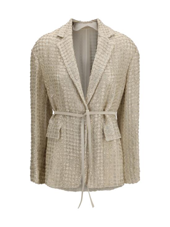 26SS 브루넬로 쿠치넬리 자켓 M0CBR7593 C3999 CREAM