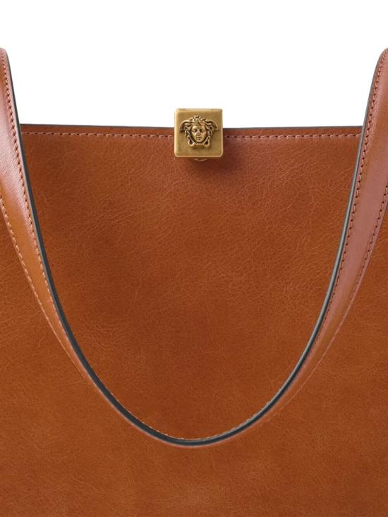 26SS 베르사체 토트백 1023245 1A17453 1NH4J LEATHER GOLD - VERSACE