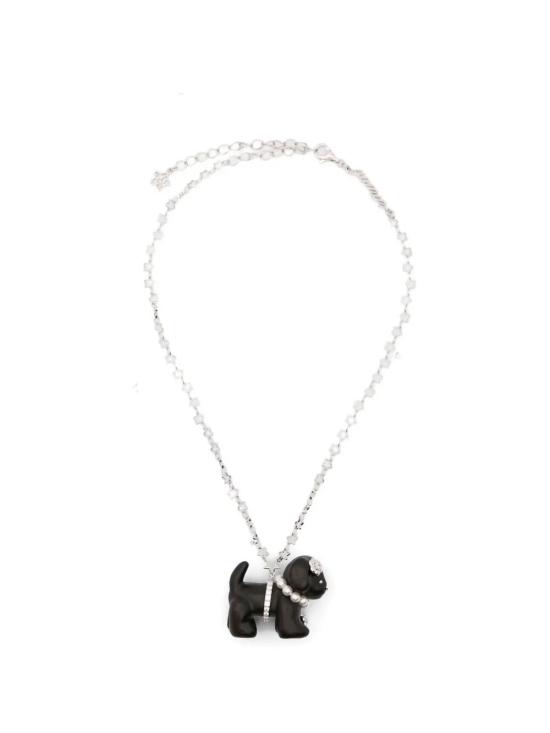 26SS 위민 목걸이/팬던트 26128 BRW 00NN ZIRCON SYNTHETIC PEARL WOOD