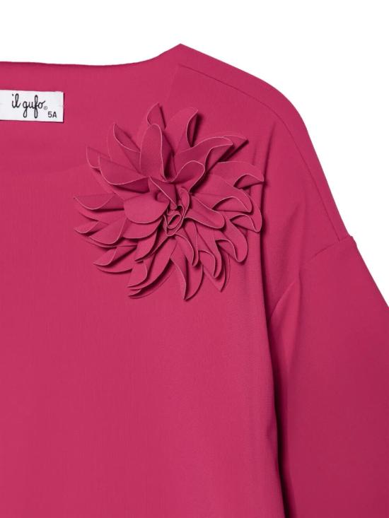 26SS [키즈] 일 구포 원피스 P25VM783N0074 364 STRAWBERRY - IL GUFO