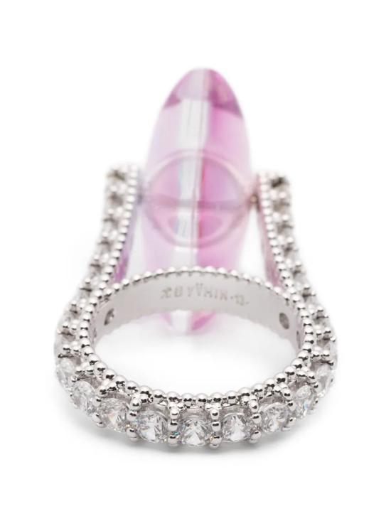 26SS 위민 반지 26160 PNK 13NN ZIRCON SYNTHETIC CRYSTAL - YVMIN