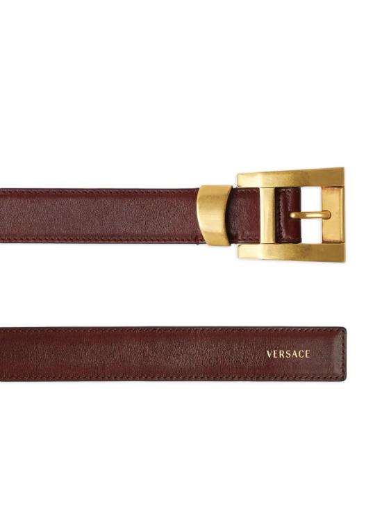 26SS 베르사체 레귤러 벨트 1023735 1A17848 1NL0J ROSEWOOD GOLD - VERSACE