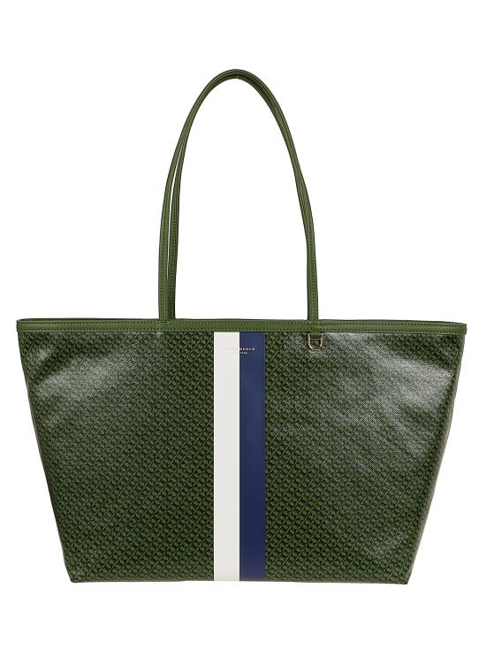 26SS 토리버치 토트백 178726 THERACER 300 GREEN PRINTED