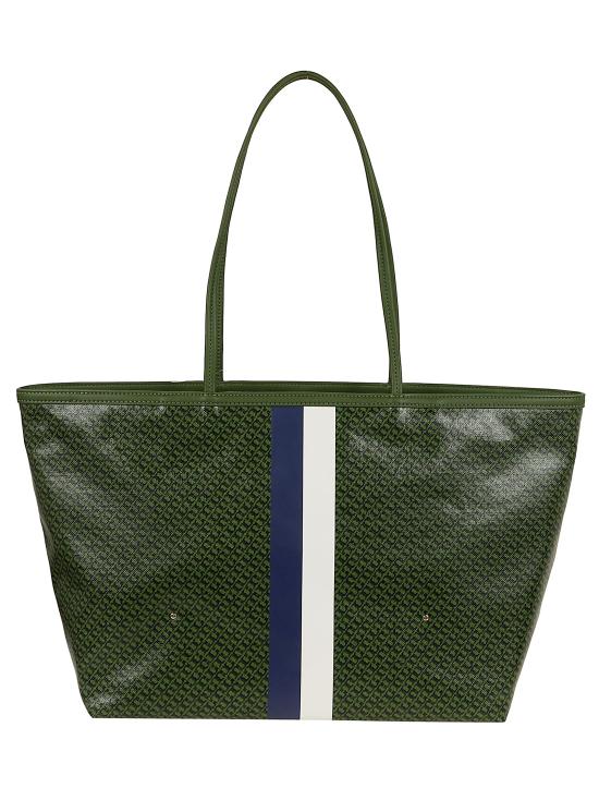 26SS 토리버치 토트백 178726 THERACER 300 GREEN PRINTED - TORY BURCH