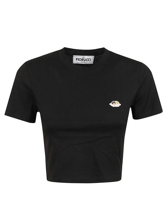 26SS 피오루찌 반팔 티셔츠 W02FPTSH094CJ03 BK02 BLACK