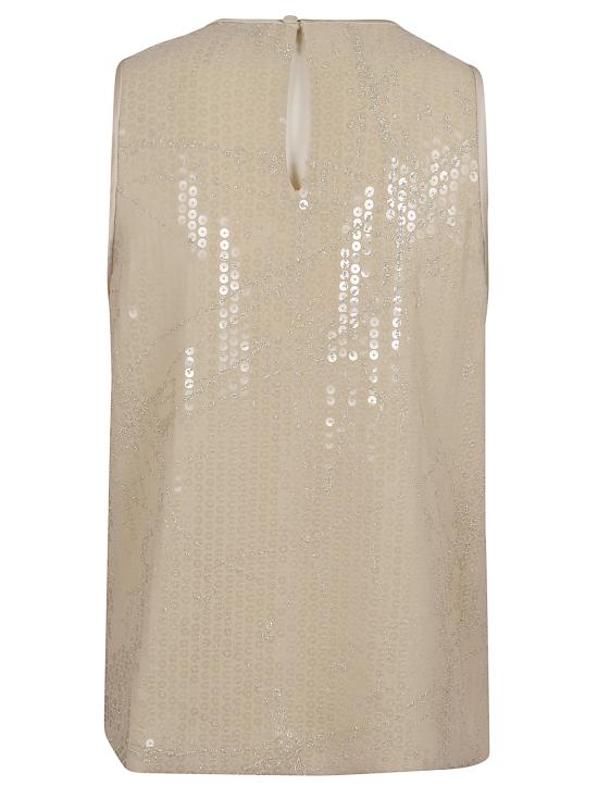 26SS 페세리코 민소매 티셔츠 A08129 03702 944 BEIGE - PESERICO