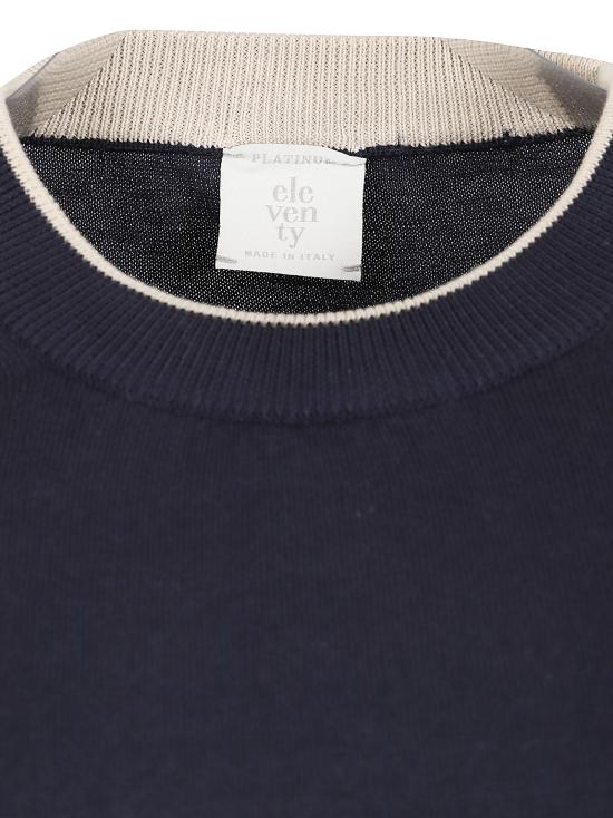 26SS 일레븐티 스웨터 M76MAGM66 MAG0M041 11 03 BLU TORTORA - ELEVENTY
