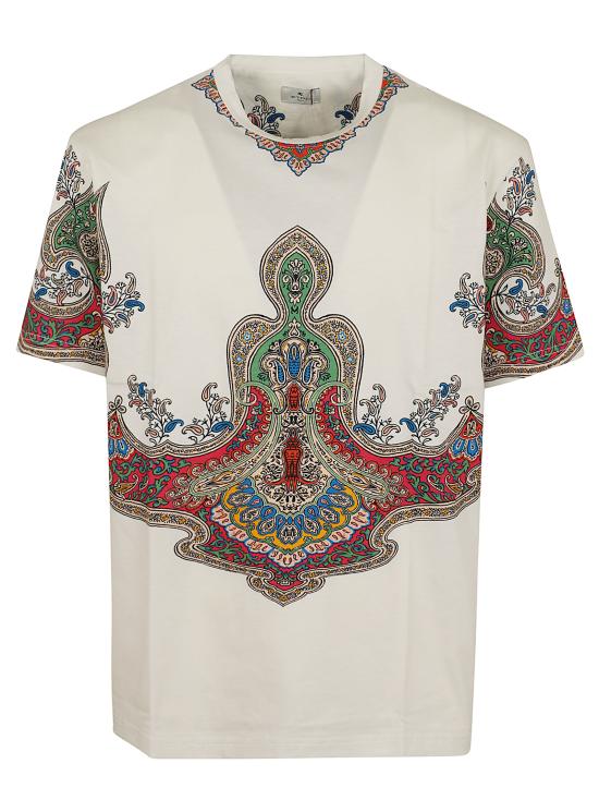 26SS 에트로 반팔 티셔츠 MRMA0002 AKI11 X0860