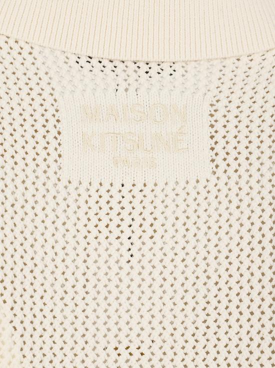 26SS 메종키츠네 가디건 QM00505KT1197 0383 PURE ECRU - MAISON KITSUNE